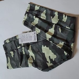 Lululemon Camo Fast and Free HR Tight